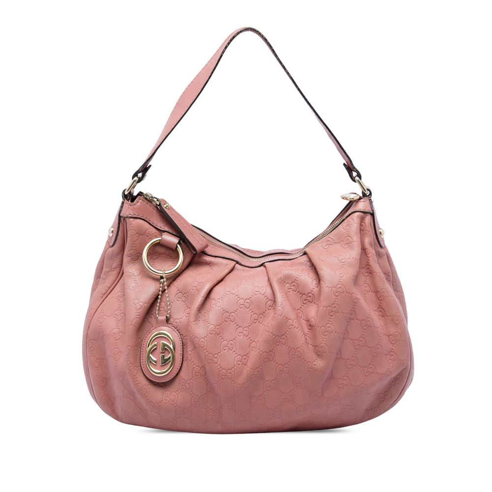 Pre-Loved Gucci Guccissima Sukey Shoulder Bag